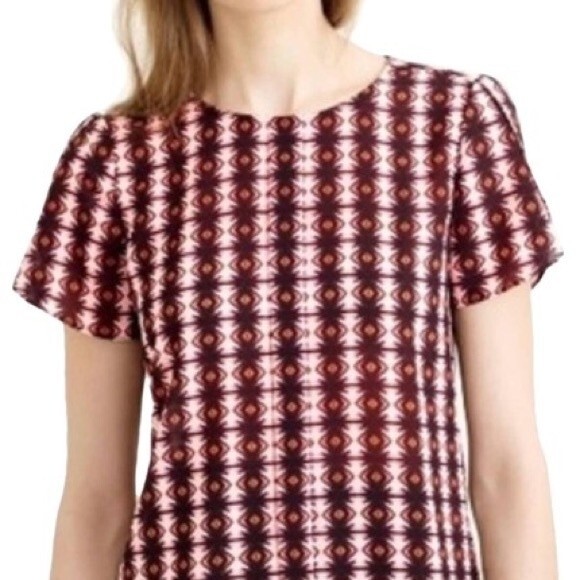J. Crew Short-Sleeve Blouse - Size 8 - EUC - Picture 1 of 7